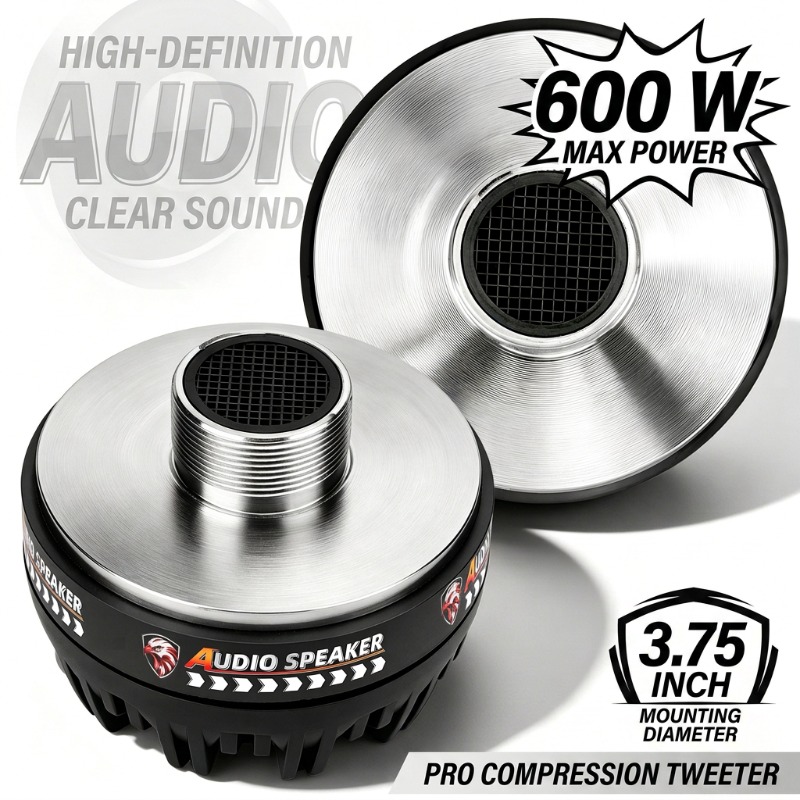Audio Home Cinema - 2개 3.75인치 티타늄 트위터 스피커 600W