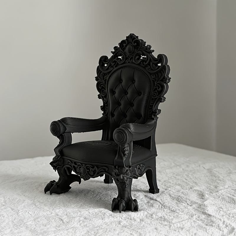 1개로 구성된 고급 왕좌 모델 – 고딕 스타일 – 짙은 - Home Cinema Chairs 리뷰 및 가격