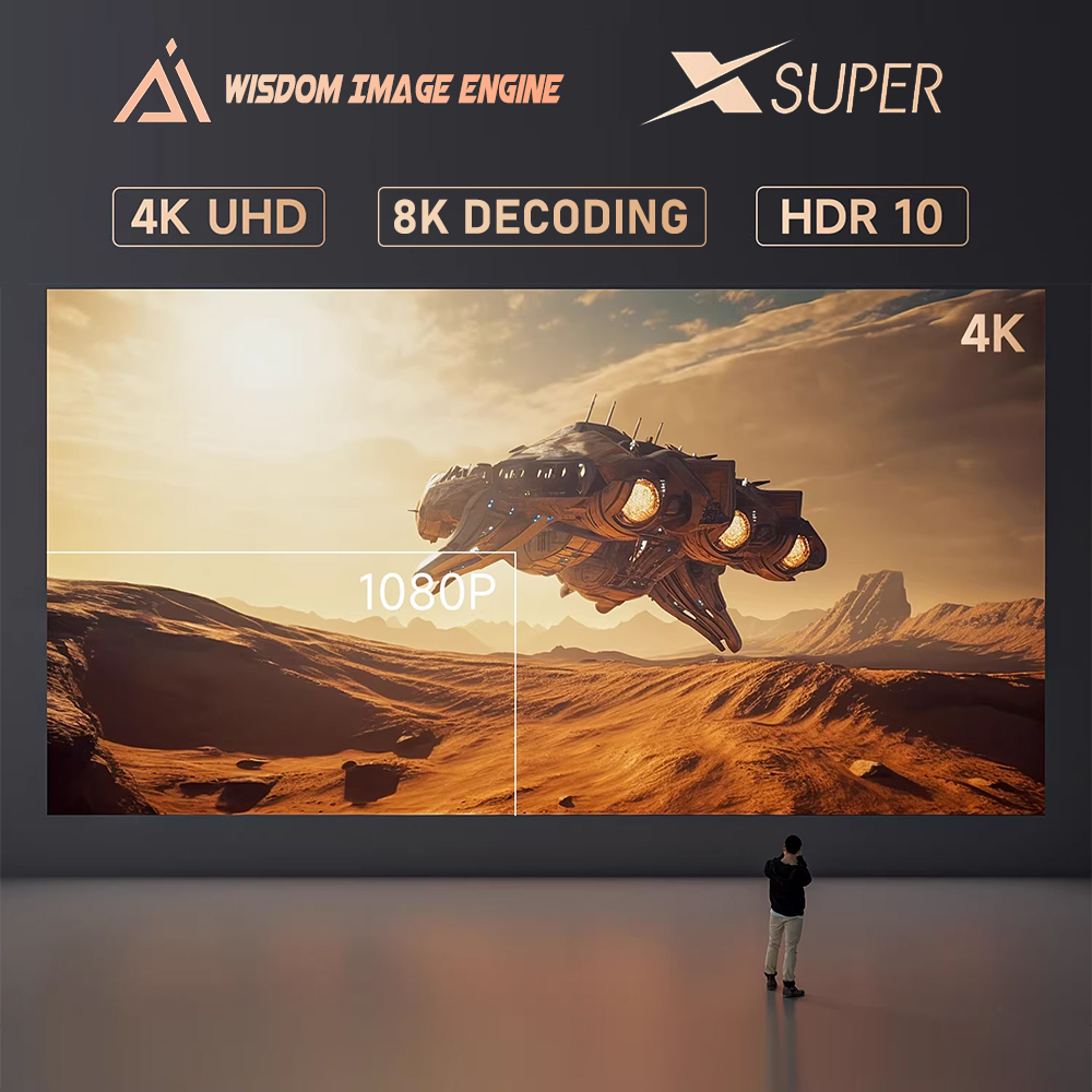 당베이 F6 DLP 4K 프로젝터 하이실리콘 칩 탑재, - Audio Home Cinema 리뷰 및 가격