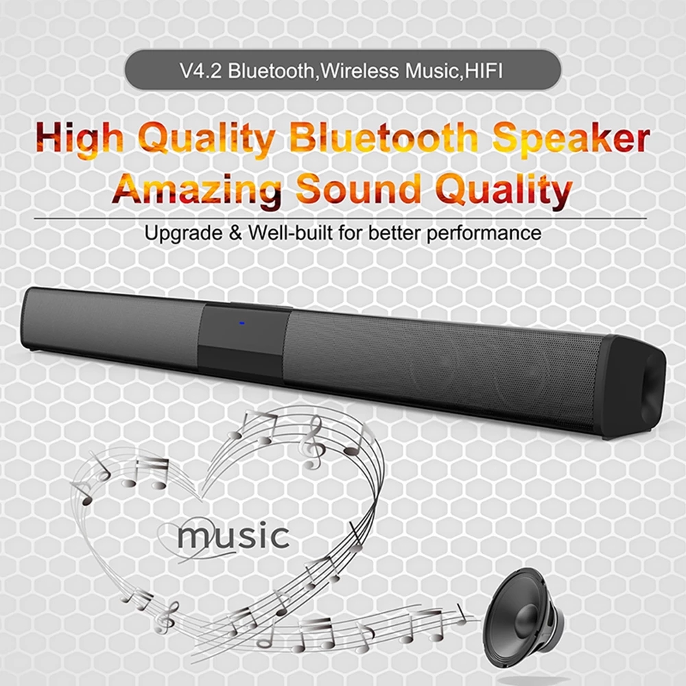 40W TV 사운드바 유선 및 무선 블루투스 스피커 홈 - Home Cinema Jbl 리뷰 및 가격