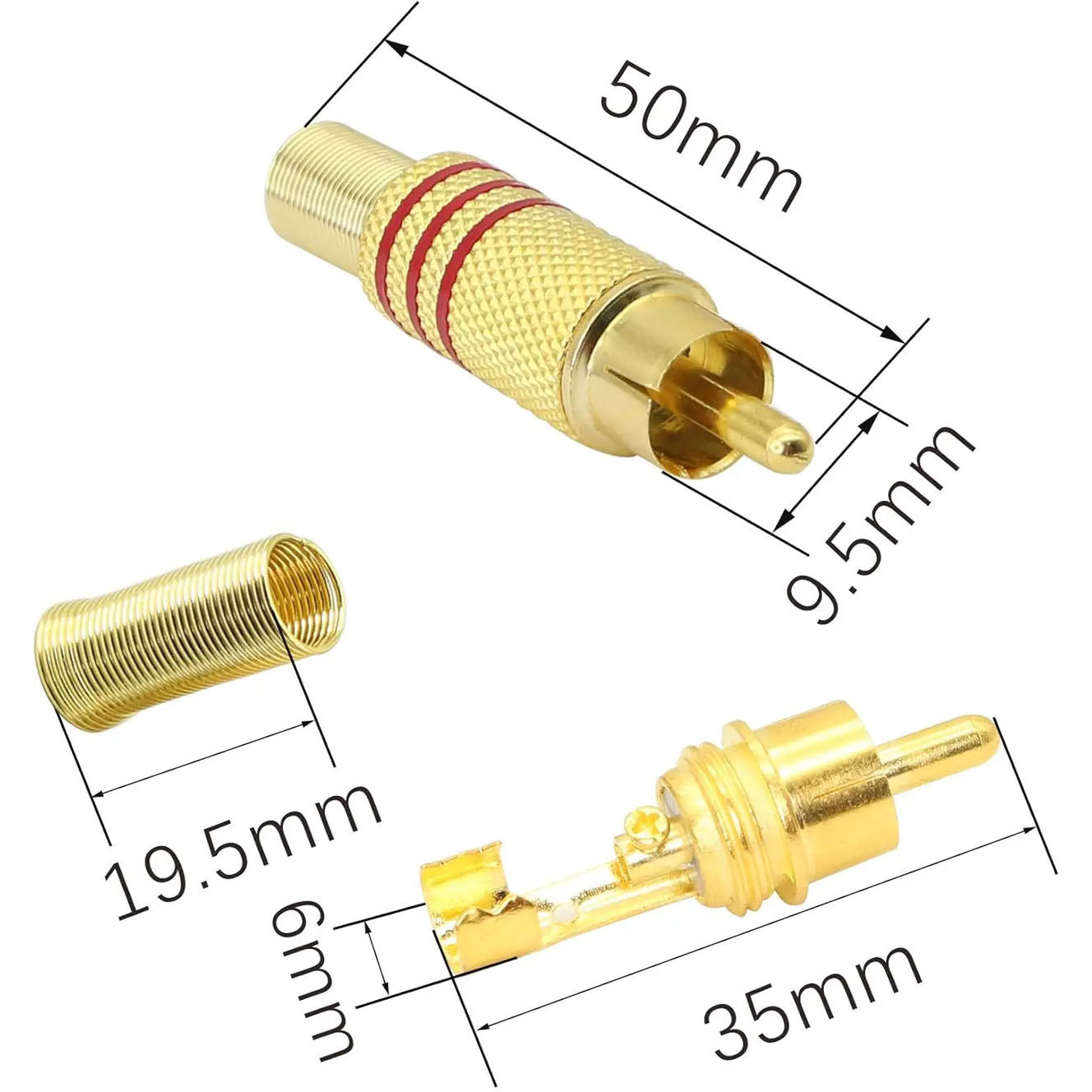 홈 시어터 스피커 앰프 시스템 AV 터미널용 4PCS  - Audio Home Cinema 리뷰 및 가격